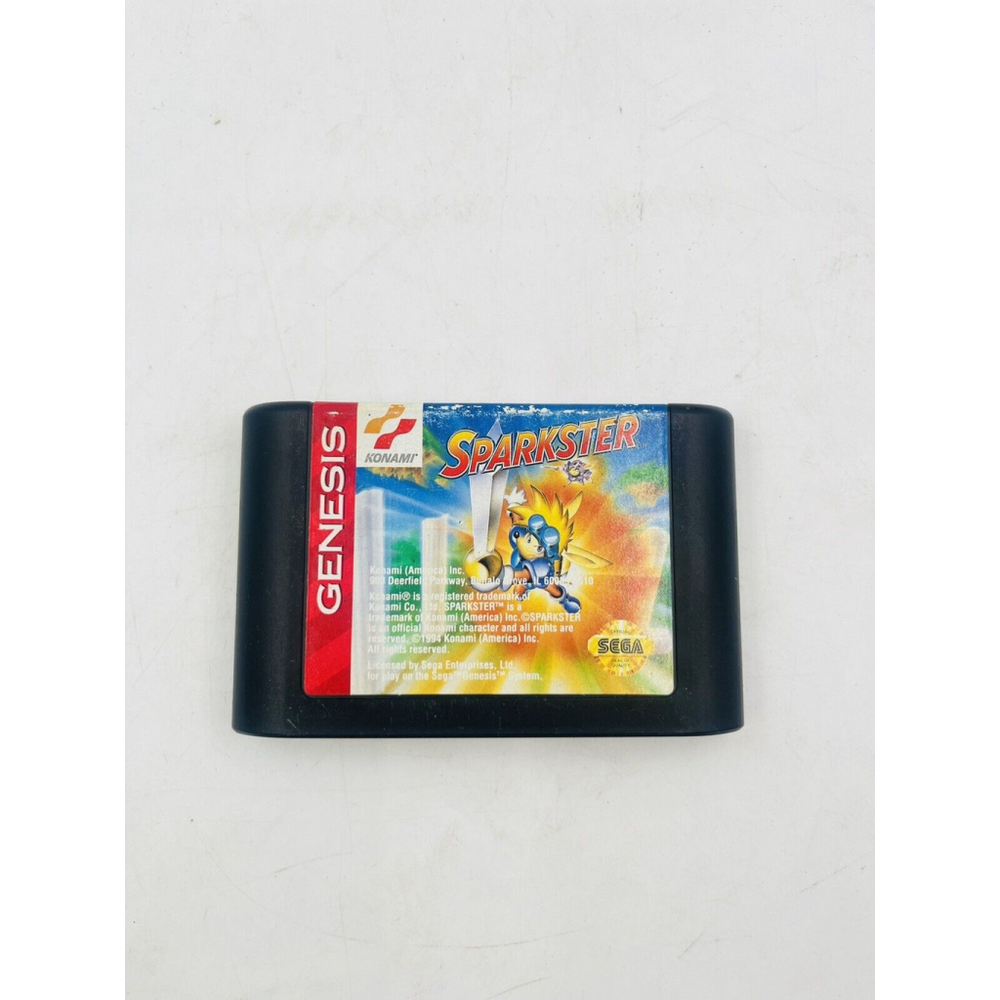 Sparkster (Sega Genesis, 1994) Cartridge Only - TESTED